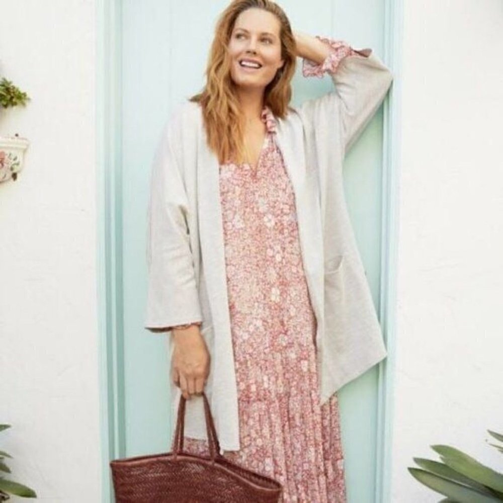 Donni ribbed cardigan OS